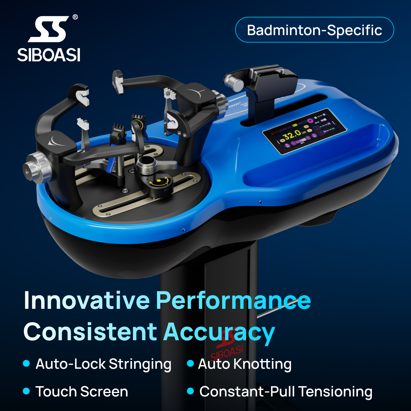 badminton string machine